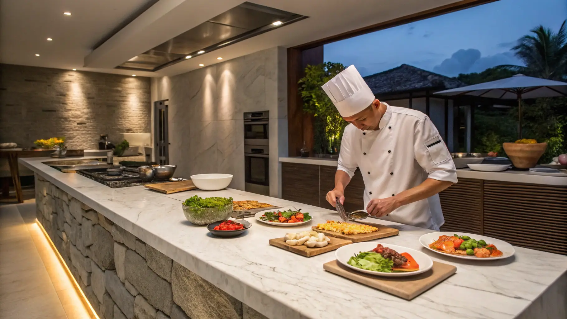 Luxury Beachfront Villa Labuan Bajo with Private Chef