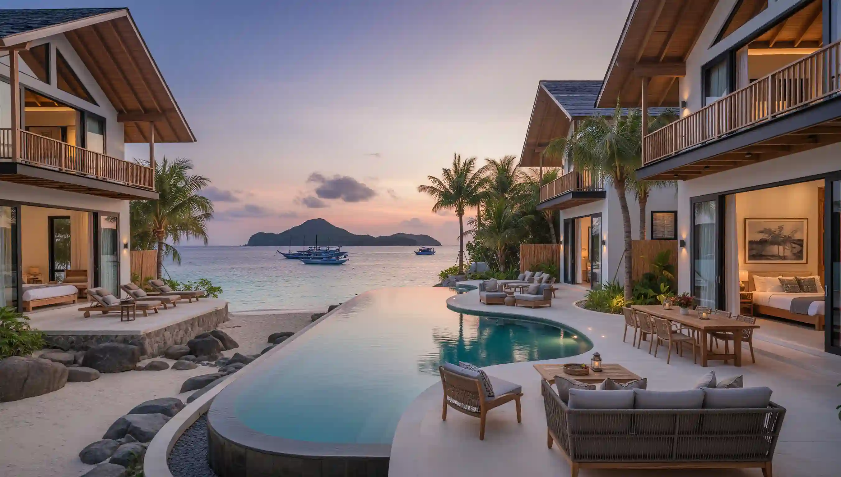 1-Bedroom Beachfront Villa