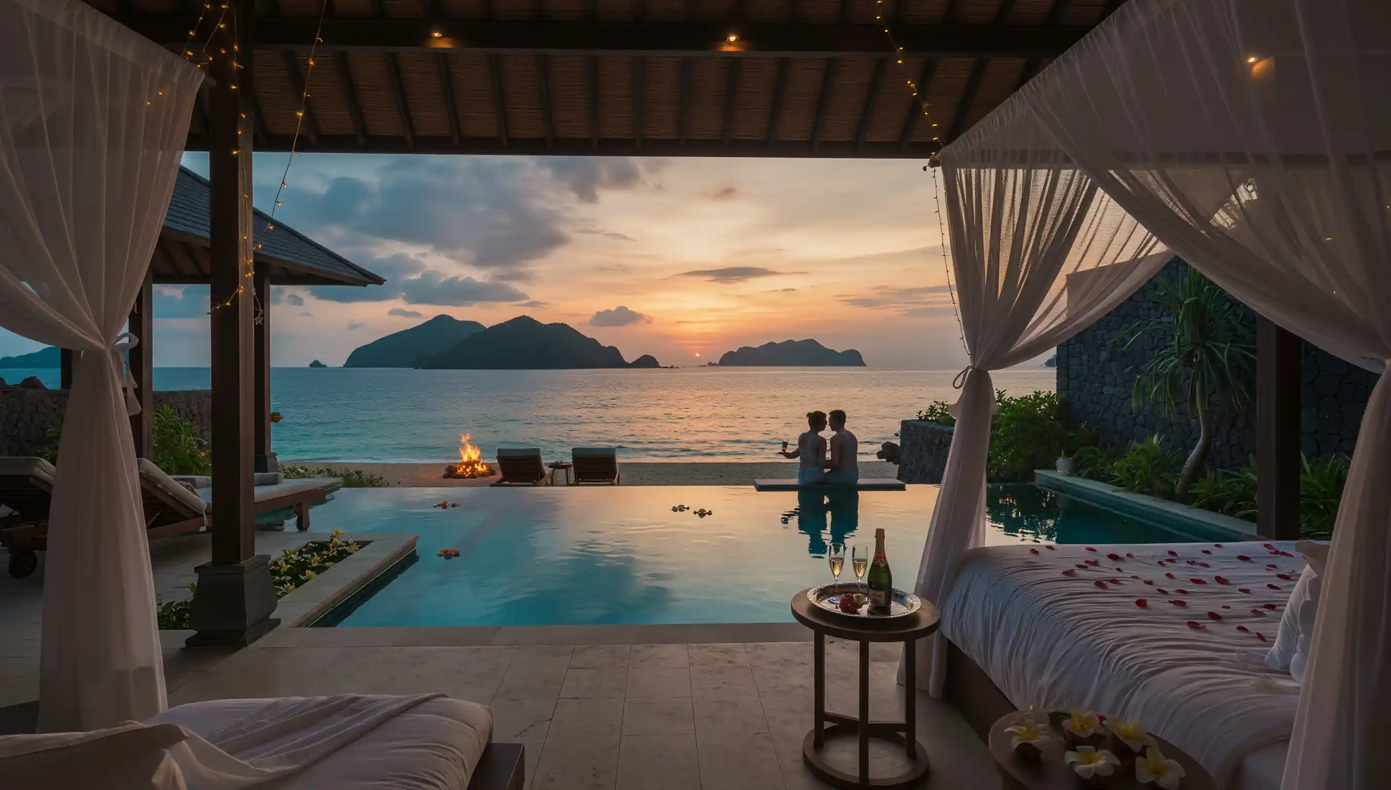 Bedrooms Beachfront Villa | Labuan Bajo Villa
