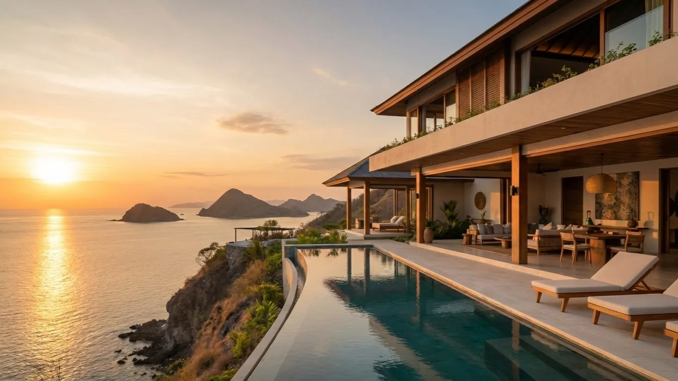 Luxury Villa Labuan Bajo with Private Pool and Ocean View