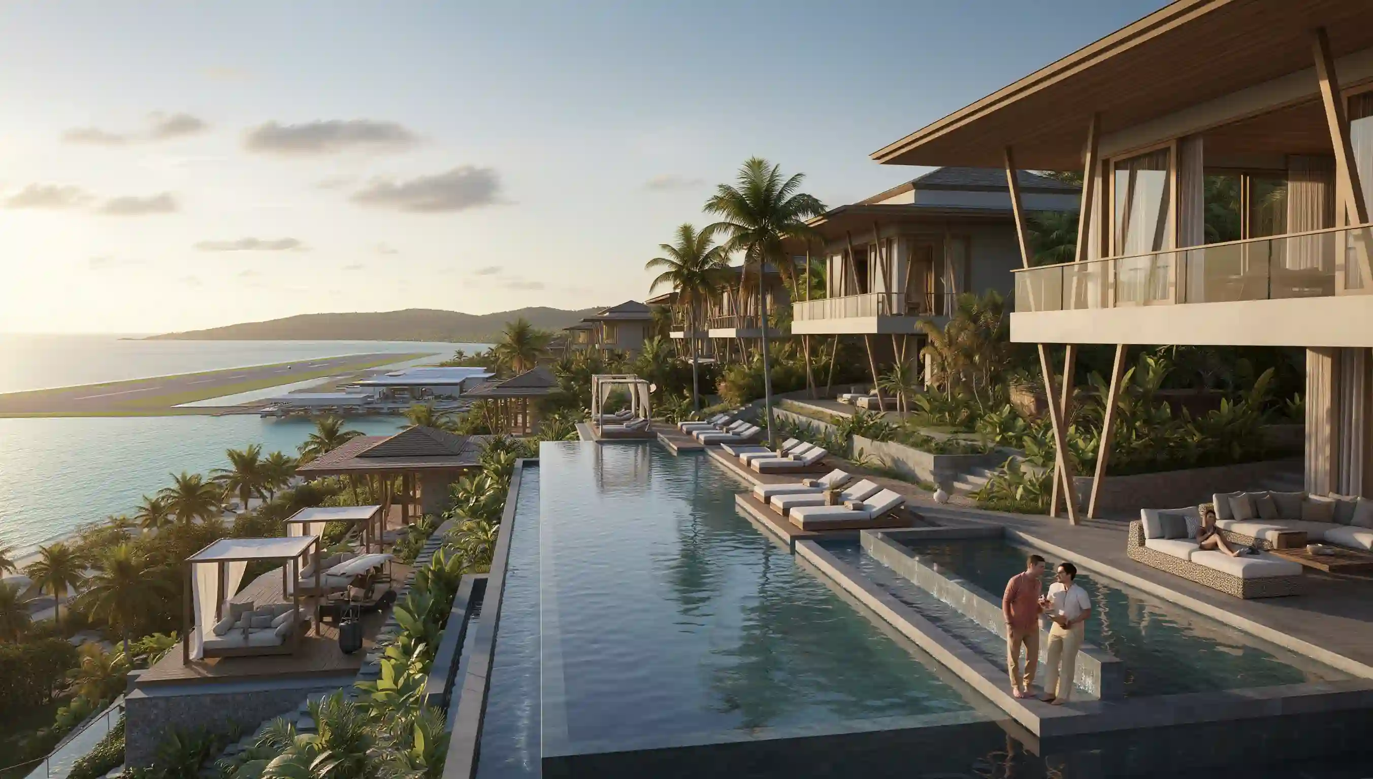 Premium Airport-Adjacent Villa