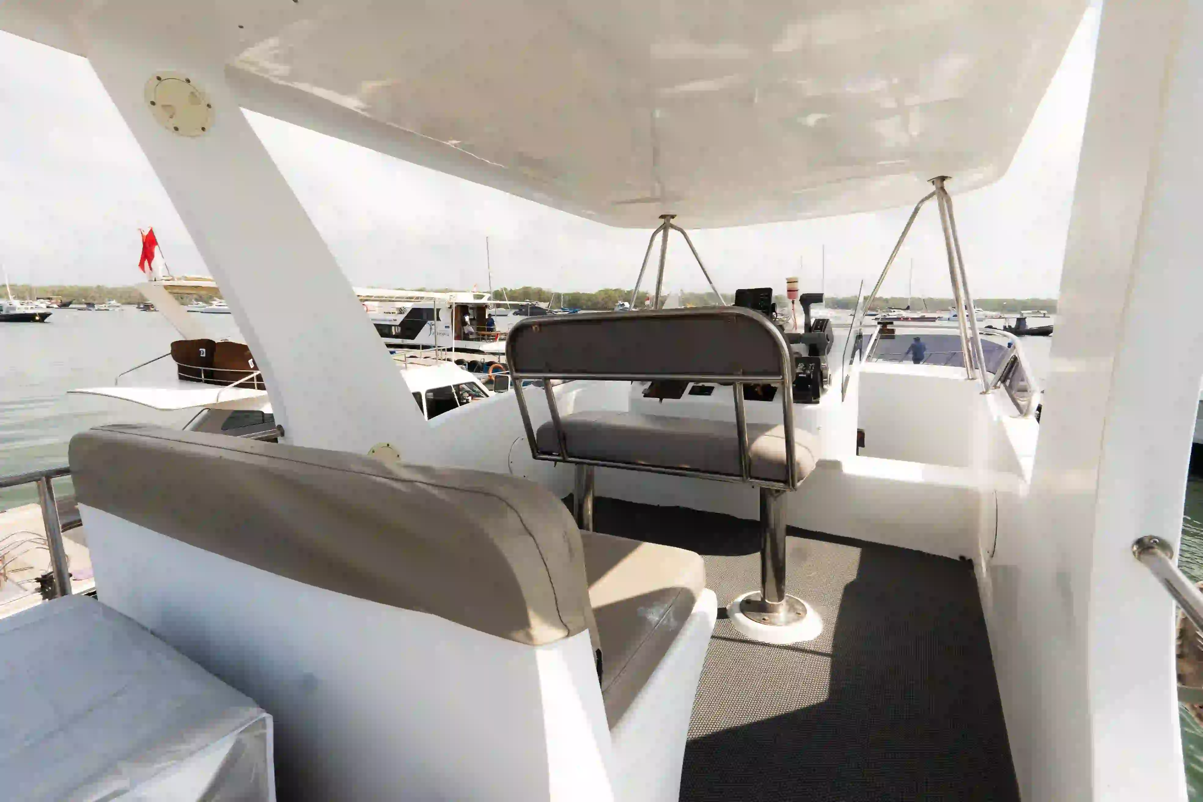 Speedboat V1 Indoor Area | Boat For Sale by Komodo Luxury